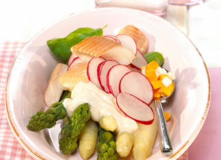 Spargelsalat Grafschafter Art