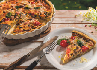 Getrüffelte Pilz-Quiche Getrüffelte Pilz-Quiche
