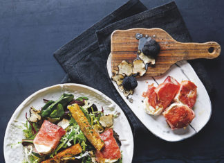 Ziegenkäse mit Trüffel