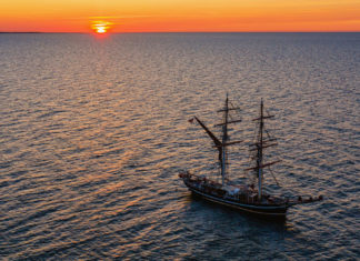 Mit frischem Herbstwind durch die Kieler Bucht