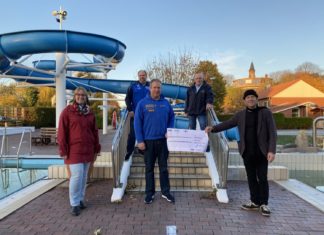 Bahnen ziehen für den guten Zweck