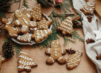 In der Weihnachtsbäckerei …