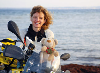 Als Motorrad-Vagabundin durch die USA