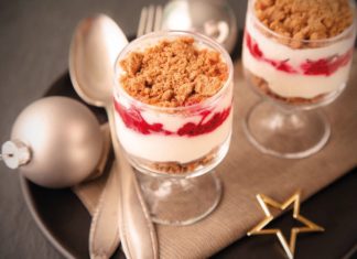 Spekulatius in Quark-Creme