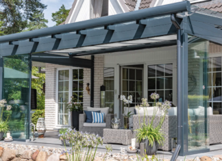 Überdachte Wohlfühloase