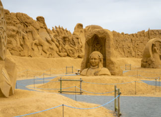 Ritter und Könige aus Sand