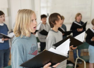 Festlicher Chorgesang