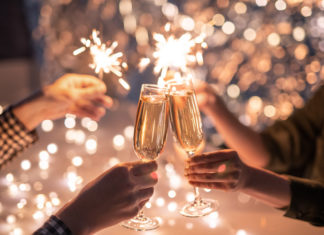 Spektakuläre Count-Down-Party