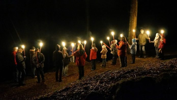 fackelwanderung