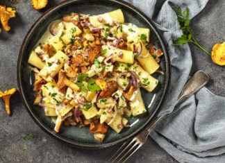 Herbstgenuss mit Pilzen