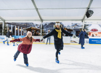 Schlittern in der Eiswelt Scharbeutz