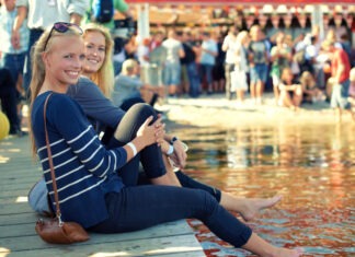 Feierei am Wasser